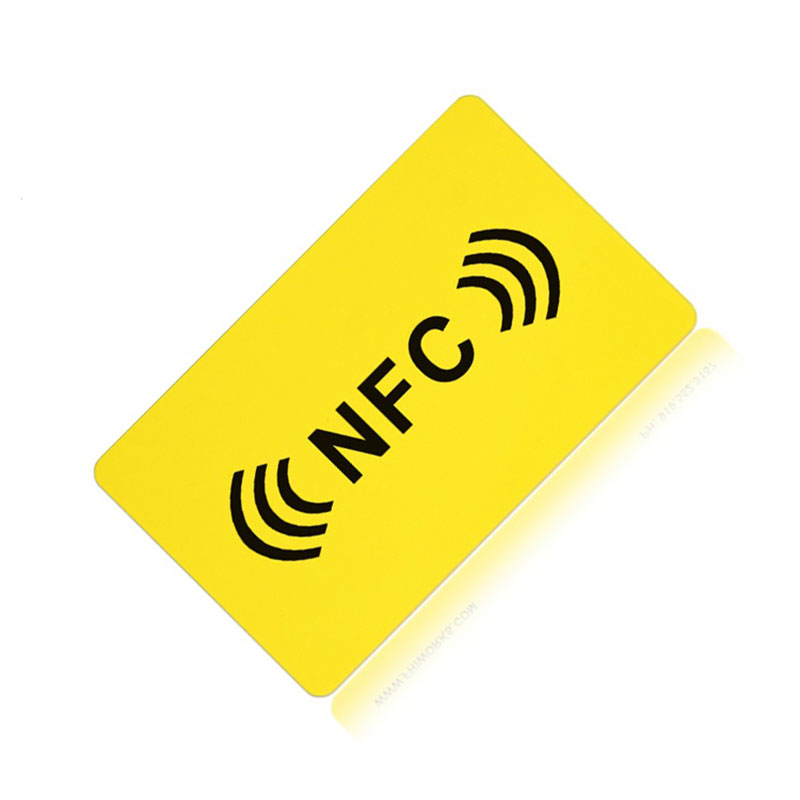 13.56MHZ Tezlik Plastik RFID Nfc Təmassız Ödəniş Təhlükəsizliyi nfc Ağıllı Kart